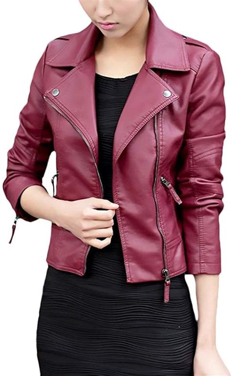 vete femme faux cuir - Veste faux cuir femme .